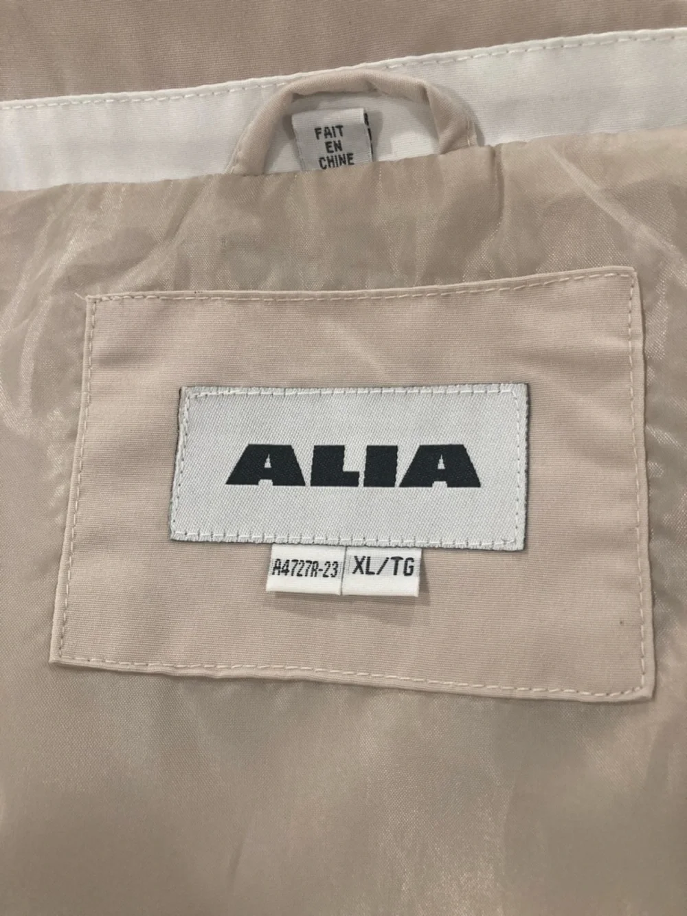 Alia Light Beige Hooded Utility Jacket - Picture 6 of 7